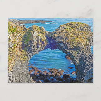 Stone Arch, Arnarstapi, Iceland Postcard