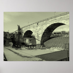Stone Arch Bridge Poster