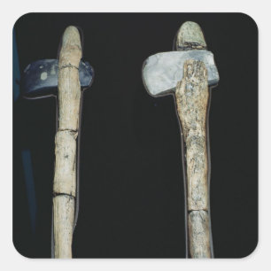 Stone Axes, prehistoric Square Sticker