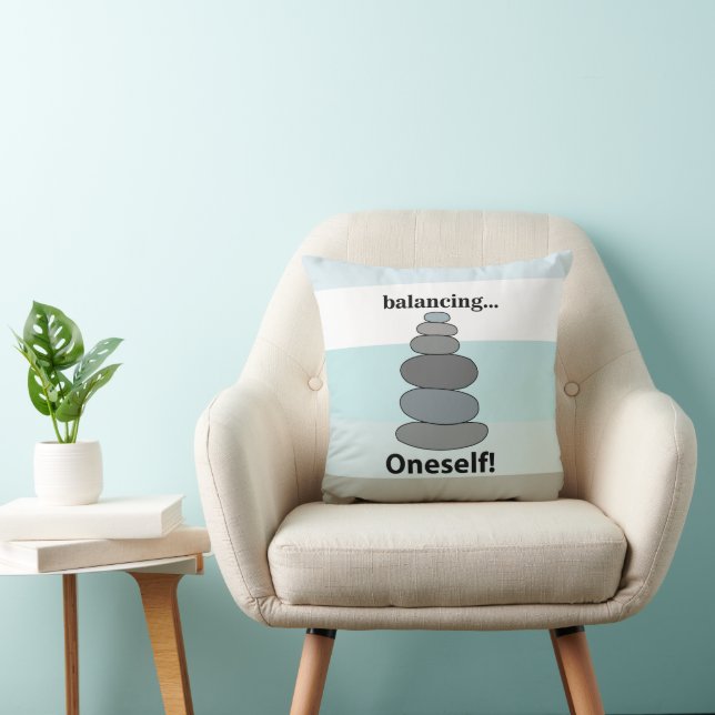 Stone Balancing  Cushion (Chair)