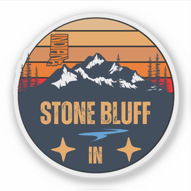 Stone Bluff, Indiana  (Front)