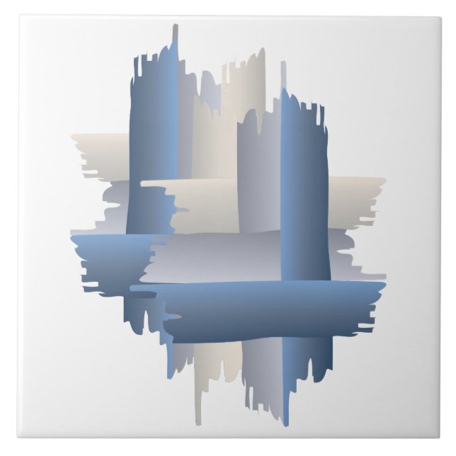 stone brick city ceramic tile (Front)