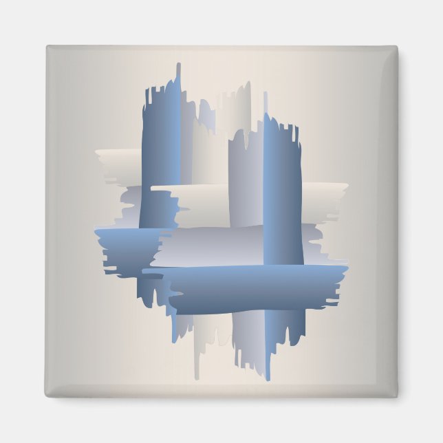 stone brick city magnet (Front)