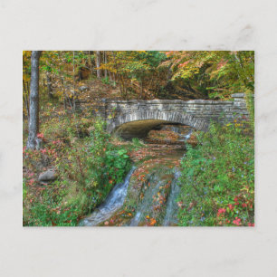 Stone Bridge in Autumn Postcard