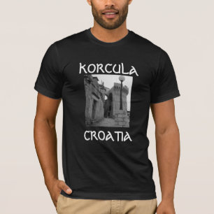 Stone Buildings in Korcula T-Shirt