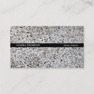 Stone Business Card
