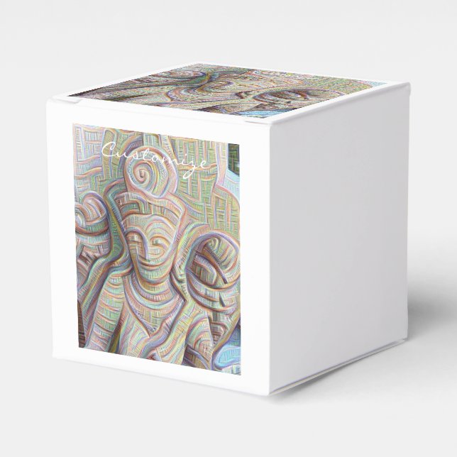 stone carved dakinis Thunder_Cove Favour Box (Front Side)