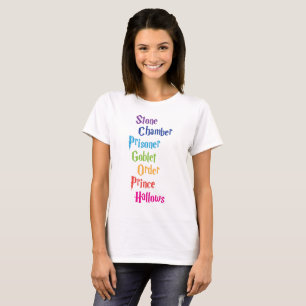 Stone Chamber Prisoner Goblet Order Prince Hallows T-Shirt