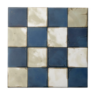 Stone Chequerboard Tile