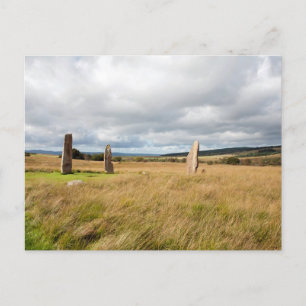 Stone Circle Machrie Moor Arran Postcard