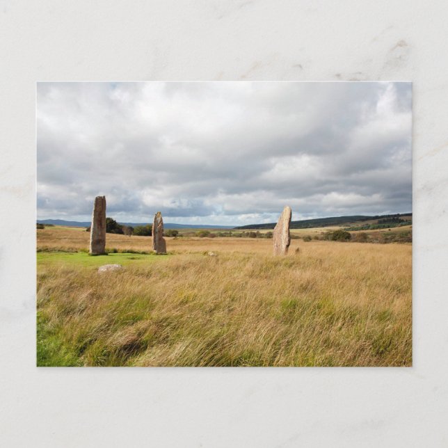Stone Circle Machrie Moor Arran Postcard (Front)