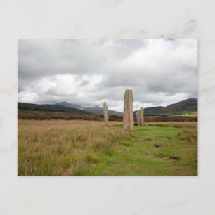 Stone Circle Machrie Moor Postcard