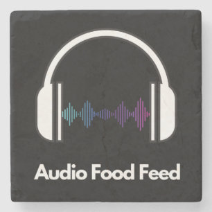 Stone Coaster - Audio Food Feed