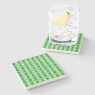 Stone Coaster - Diamonds Overlapping
