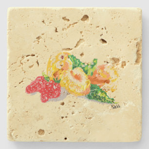 Stone Coaster : Fruit