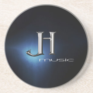 Stone Coaster - JH Music Logo