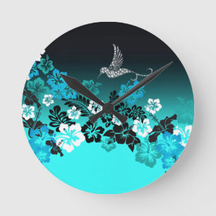 Stone Coaster Round Clock