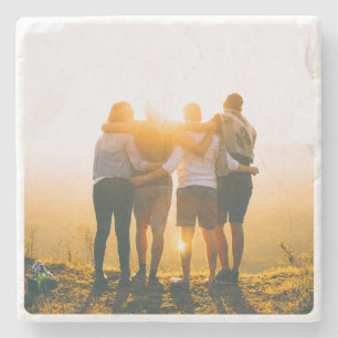 Stone Coaster Rounded Framed