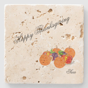 Stone Coaster : Thanksgiving Blessing
