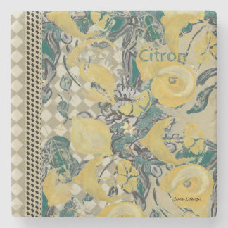 Stone Coasters Lemon
