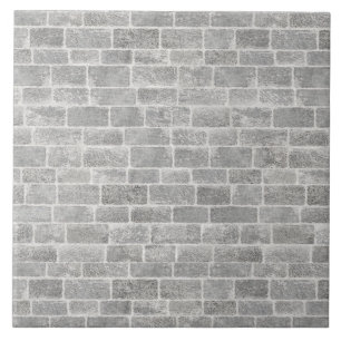 Stone cold accent earth tone brick unsaturated ceramic tile
