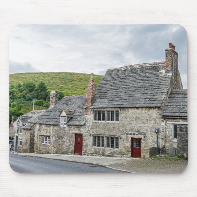 Stone cottages mousepad (Front)