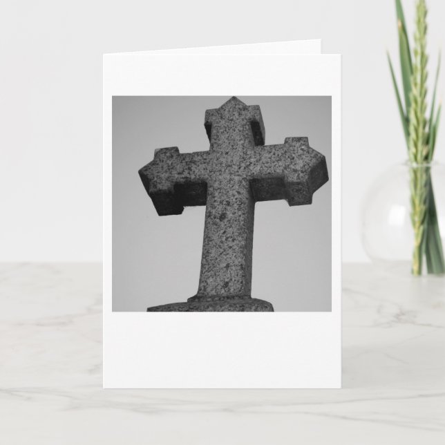 Stone Cross Card (Front)