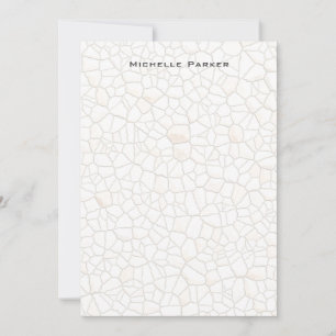 Stone Design Professional Plain Minimalist Modern Card