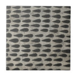 Stone - Drops Ceramic Tile<br><div class="desc">Stone VI by Chariklia Zarris. Pattern with repeating tear-drop like shapes.</div>