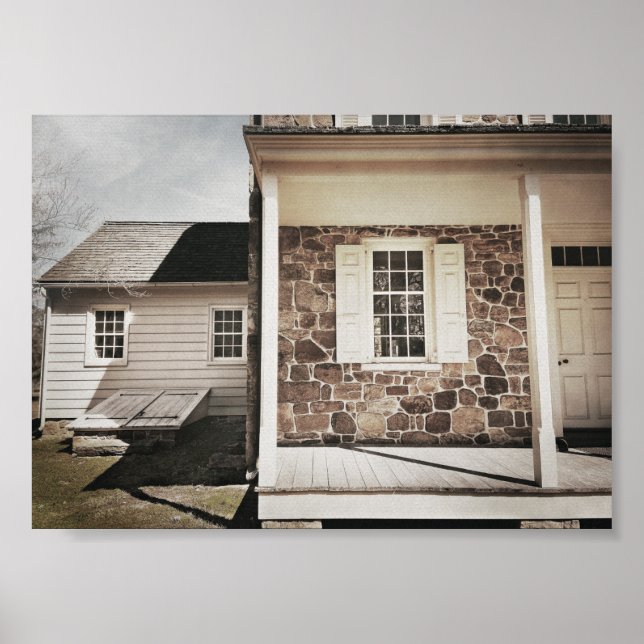 Stone Farm House Print (Front)