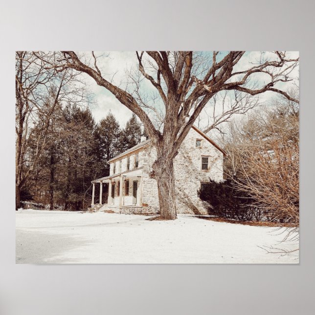 Stone Farmhouse Print (Front)