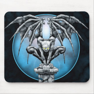 Stone Gargoyle Mouse Pad