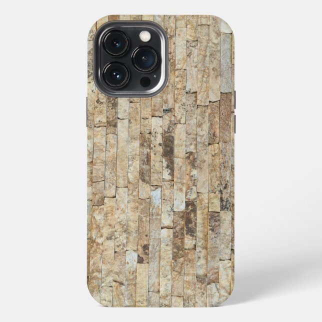 Stone geometric pattern iPhone case (Back)
