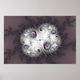 Stone Guardian - Fractal Art Poster