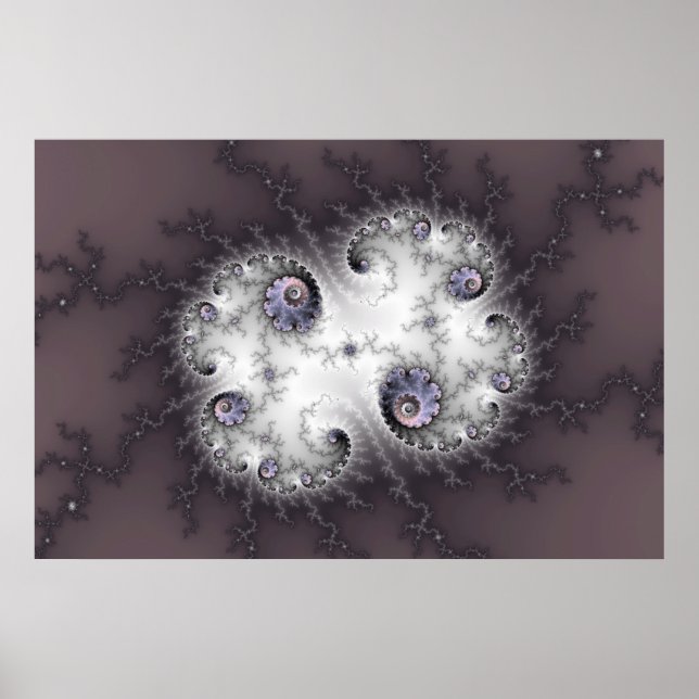 Stone Guardian - Fractal Art Poster (Front)