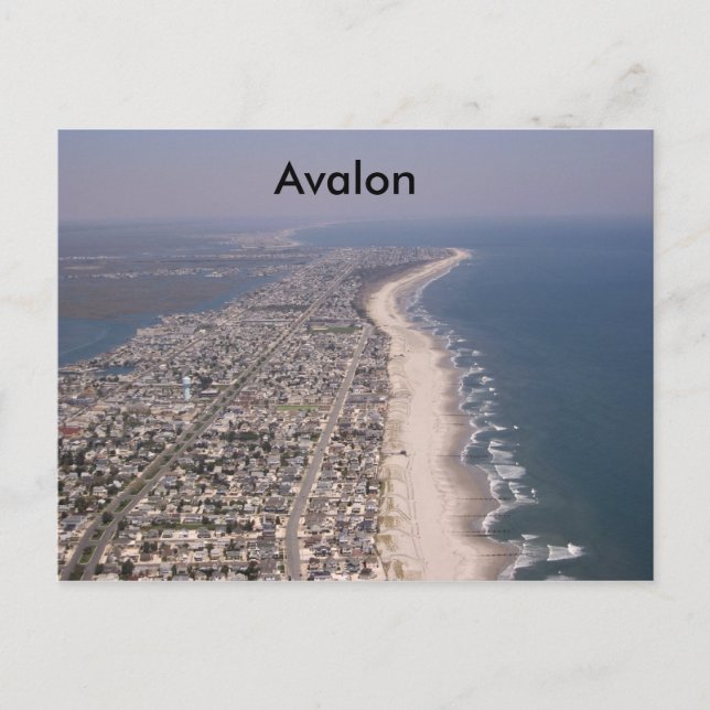 Stone Harbour Avalon Wildwood, Avalon Postcard (Front)