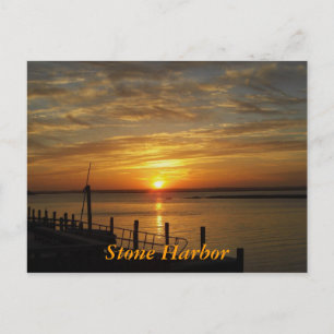 Stone Harbour Sunset Postcard