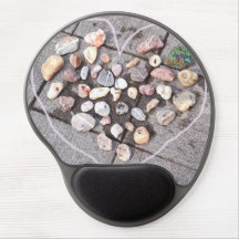 Stone Heart Photo Gel Mousepad