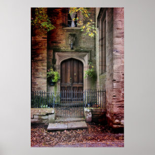 Stone House Door Poster
