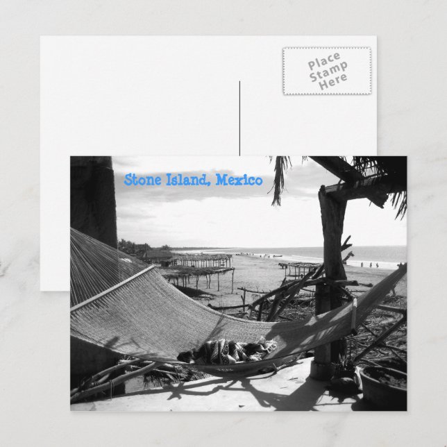 Stone Island Hammock Postcard (Front/Back)