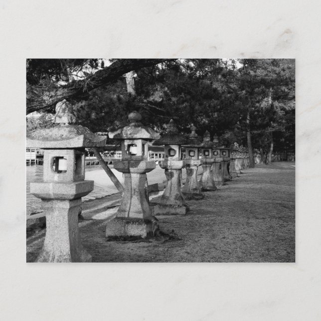 Stone Lanterns Postcard (Front)