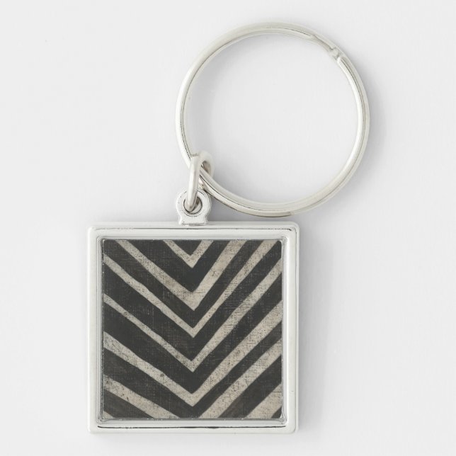 Stone - Lines Key Ring (Front)
