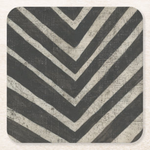 Stone - Lines Square Paper Coaster