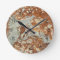 Stone Look Kitchen Wall Clocks