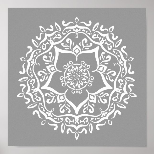 Stone Mandala Poster (Front)
