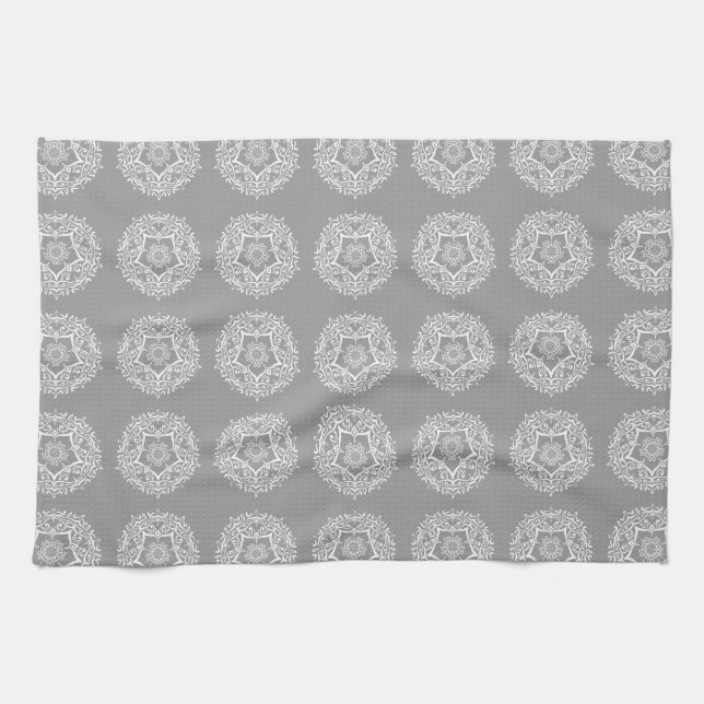 Stone Mandala Tea Towel (Horizontal)