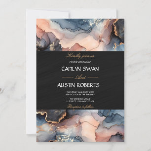 Stone Marble Agate Invitation