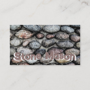 Stone Mason Business Card