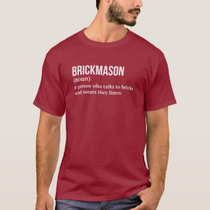 Stone Mason - Funny Job Definition Tee