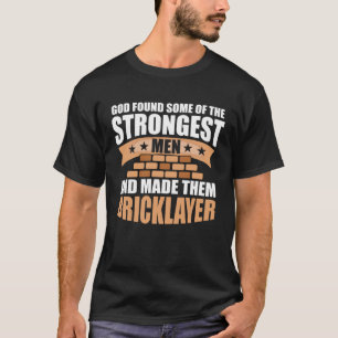 Stone Masonry Bricks Bricklaying Bricklayer T-Shirt